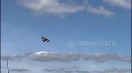 Mum with fear of dogs and heights does 700ft 'wing walk' - for canine charity