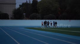 Xinjiang teenagers challenge disability stereotypes to race toward bright futures