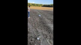 Cat left to die in sack rescued by Romanian NGO Members