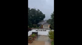 Weather conditions and feelings prior to Hurricane Francine's arrival September 11, 2024