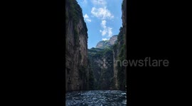 USA: The Beautiful Scenery of Baquan Gorge in Taihang Mountains