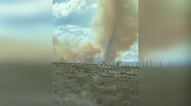 'Firenado' swirls as Prairie Fire ravages Utah