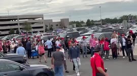 US: Trump Supporters Pack Nassau Coliseum In Long Island For Campaign Rally