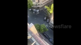 Beirut: Ambulances At American University Hospital