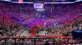 US: Trump Supporters Pack Nassau Coliseum In Long Island For Campaign Rally 3