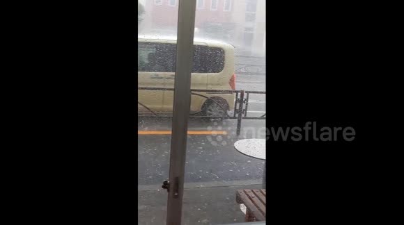 Japan: Thunderstorm Delivers Big Hail And Damaging Winds To Tokyo