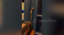 Father and son build TARDIS complete with control console