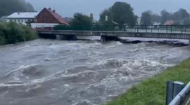 Heavy rains cause devastating floods in Czech Republic