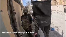 Palestine: Activity of the 401st Brigade in Tel Al-Sultan: Over 300 Terrorists Eliminated and a Long-Range Rocket Cache Destroyed