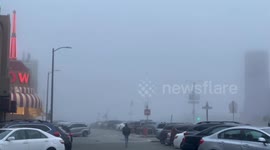 Hazy Rainfall in San Francisco