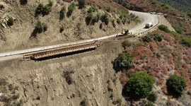 US: There are seven emergency construction zones on State Route 33 north of Ojai in the Los Padres Forest with one-lane alternating traffic control