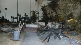 US: Monrovia Body Found Days Later in Wreckage of House Fire Explosion B ROLL