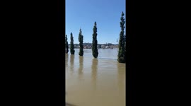 Budapest Battles Worst Danube Flooding in a Decade, Storm Boris Linked to Global Warming
