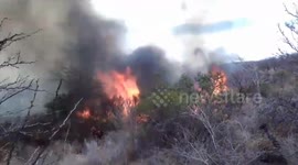 Argentina: Wildfires in Cordoba