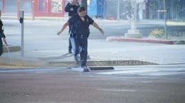 US: Los Angeles Metro Bus Driver Held Hostage at Gunpoint Full Video