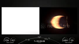 US: SpaceX Soars from Foggy California Coast, Starlink Satellites Set for Global Connectivity