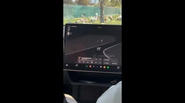 Paranormal activity shown on Tesla Monitor and nobody around