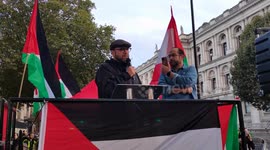 British weapons are used to genocide Palestinian people protest in London, UK