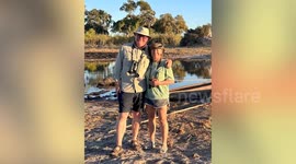 Brit tourist almost killed by 'raging hippo' when it rammed canoe on African safari