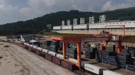 New cross-border multimodal transportation service launched in SW China