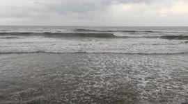 China: Waves Surge in Qingdao