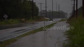 US: Flooding after rain in Norman, OK