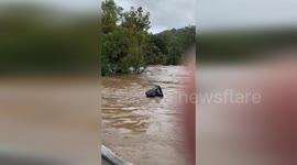 US: Marshall, NC Overwhelmed by Historic Floods, A Community's Fight for Survival
