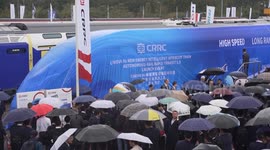 Germany: Chinese company debuts green hydrogen train at Berlin fair