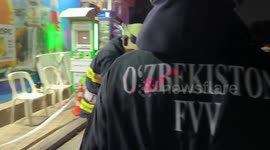 Fire breaks out in university of Uzbekistan's Tashkent region