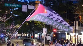 Canada: Protest In Solidarity With Lebanon And Palestine In Vancouver 2