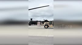 US: National Guard Helicopters Spearhead Relief in Flooded North Carolina: Supplies Dropped to Isolated Communities