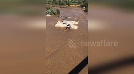 US: Virginia State Police Aid in Evacuating Flood-Stricken Hospital in Tennessee