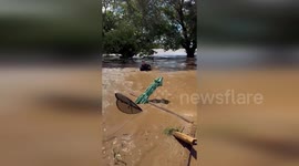 US: Cocke County's Canine Rescue: TWRA Teams Brave Floodwaters to Save Lives