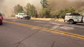 US: Line Fire Update: Containment Rises to 78%, but the Battle Continues