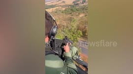 Brazil: Policeman Shoots From Helicopter At Escaping Car During Chase