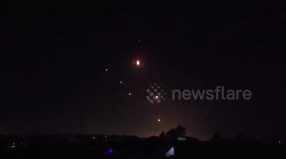 Iran Fires At Least 180 Missiles Into Israel