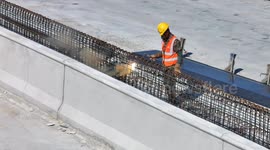 China: Highway Welding in Zaozhuang