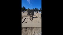 2024 Sand Sculpture Competition in British Columbia