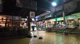 Chiang Mai in Thailand experiences its second severe flood in a week