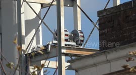 Haunting sounds of war as air raid siren blasts in annual UK chemical factory test