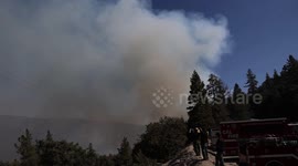 US: Massive Jet Douses Flames as Line Fire Ravages 20,553 Acres in San Bernardino