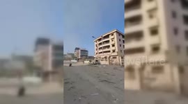 Lebanon: Massive destruction in the Ghabairi in Beirut following Israel strike