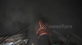 Gaza Strip: Ambulance drivers in Gaza brave war to work round clock to save people's lives