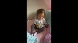 Tampax confusion: Little one's sweetie mix-up brings laughter