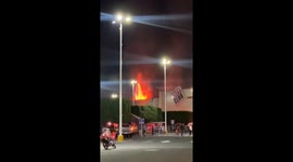 Fire breaks out at City Club in Zapopan, Mexico