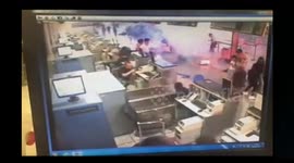 Explosion in Shanghai Pudong airport injures four