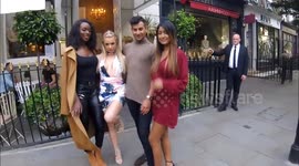 Pascal Craymer and Farah Sattaur attend 'An Evening with Deborah Mitchell'