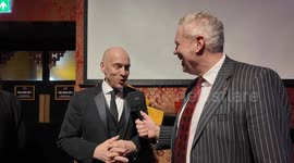Derren Brown talks with Andrew Eborn at The Magic Circles A Grand Night Of Magic event