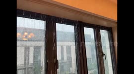 China: Waterfall Inside the House