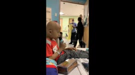 Cancer survivor’s karaoke celebration goes viral after last chemo session